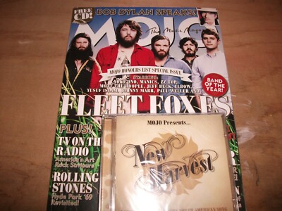 Mojo August 2009 Fleet Foxes/Dylan/Tinariwen/TV on the Radio/Stones Blur CD