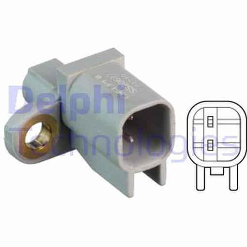 Delphi Sensor DrehzahlfüHler Hinten Passend FüR Volvo XC60 156 Brandneu-image