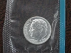 1964 Roosevelt Dime US Mint Original Cello 90% Silver BU Uncirculated Coin