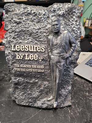 Vintage Lee Leesures Slacks Store Display 9'' x 12''  Pants