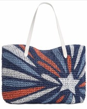 extra large straw tote