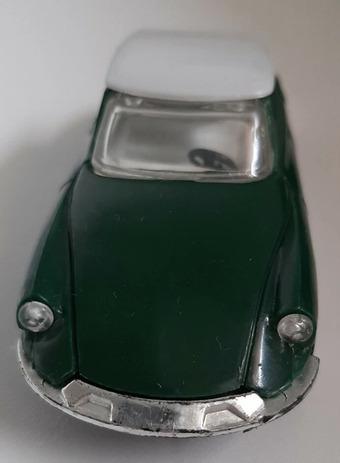 # POLITOYS APS PLAST # CITROËN DS 19 verde/grigio N.31, Scala 1/41, MINT  - Immagine 3 di 4