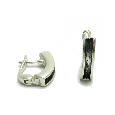 Elegant Sterling Silver Earrings Solid Hallmarked 925 Handmade