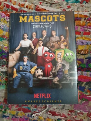 MASCOTS UBER-RARE NETFLIX Fyc DVD 2016 Christopher Guest Zach