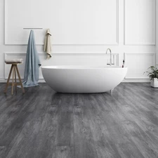 ATOPOSE Peel and Stick Vinyl Flooring Waterproof | Wood Grain Vinyl Plank Flo...