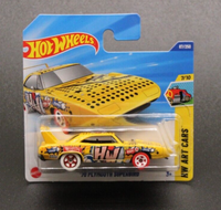 "Hot Wheels - \" 70 Plymouth Superbird \" Hw Art Cars - Neu&Ovp - #87/250"