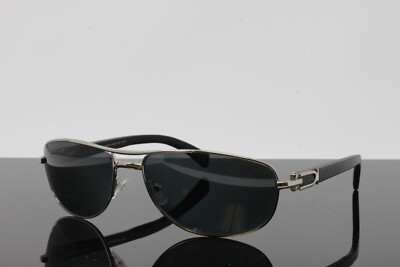 Porta Romana Men's Pilot Sunglasses PR1861/600PG Silver 63mm Polarized Lens NEW
