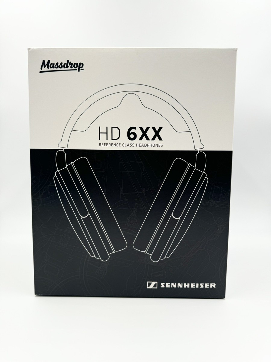 Sennheiser x Massdrop HD6XX Open Back Studio Headphones Black