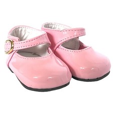 18 inch doll shoes- Pink Mary Janes for 18 Inch Dolls