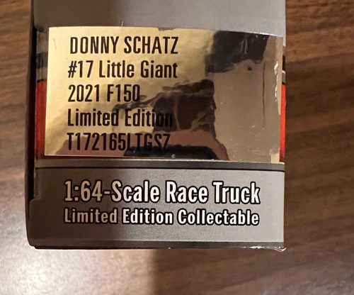 Camión de carreras Donny Schatz 2021 #17 Little Giant NASCAR Ford F-150 1/64 NASCAR - Imagen 3 de 3