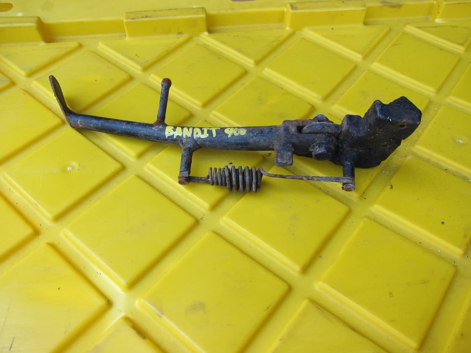 Suzuki Bandit 400 GSF400 1991 soporte de cabra soporte lateral Foto 3 de 4