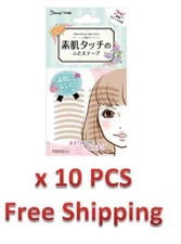 Lucky Trendy Japan Double Eyelid Adhesive Tape (30 pairs) x 10PCS  Natural 