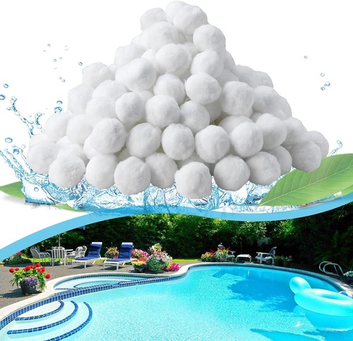 700g/1400g Filter Balls Filterbälle Waschbar ersetzen Filtersand für Pool Filter - Bild 1 von 7