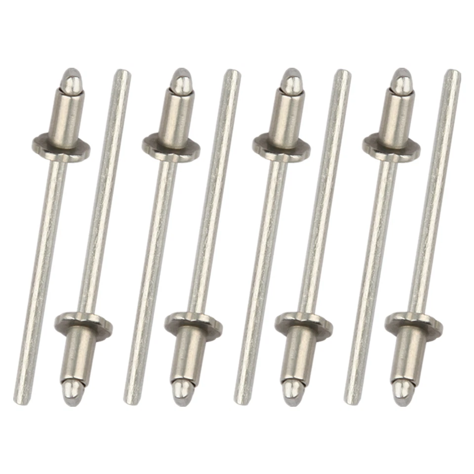 24PC Stainless Rivets Stainless Steel VIN Door Tags For Chrysler GM Ford AMC - Image 4 of 4