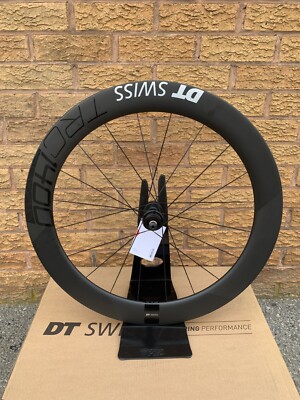 DT TRC 1400 65mm Carbon Tubular Rear Track Wheel Only UK