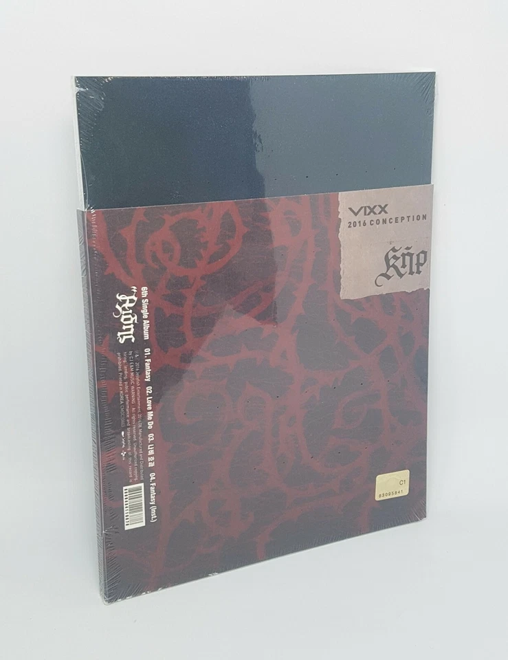 K-POP VIXX 6th Single Album [Hades] CD + 24p Photobook + Photocard Sealed  Foto 2 de 4