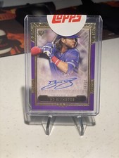 2020 Topps Five Star BO Bichette RC Rookie Purple Auto /50 Topps Sealed