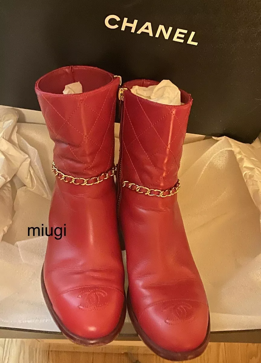 chanel women boots size 36