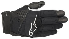 Gants De Moto Alpinestars Faster D'été En Softshell Noir Et Blanc
