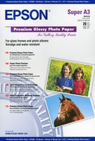 Epson C13S041316 Premium Glossy Fotopapier 250G/Qm A3+ - 20 Blatt