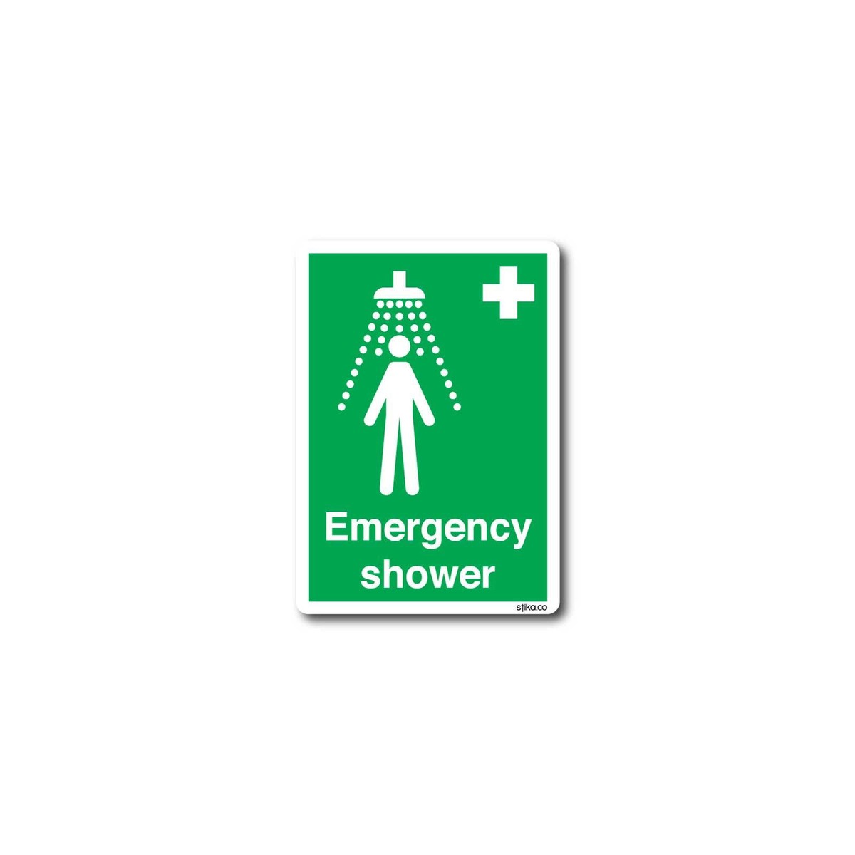 Stika.co Brandschutz-Hinweisschild – A5 (148x210 Mm), Selbstklebendes Vinyl Für Innen & Außen