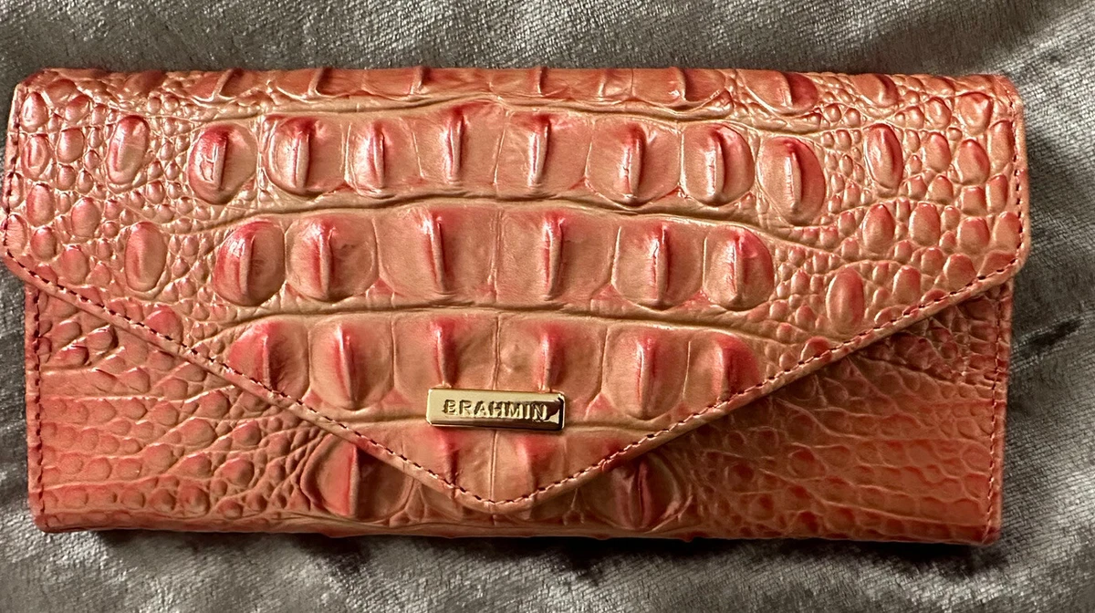 New Brahmin Melbourne veronica BELLINI Leather Envelop Wallet