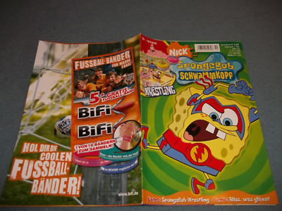 SPONGEBOB SCHWAMMKOPF***COMIC***HEFT***NR.10/2008 + POSTER***!!!***