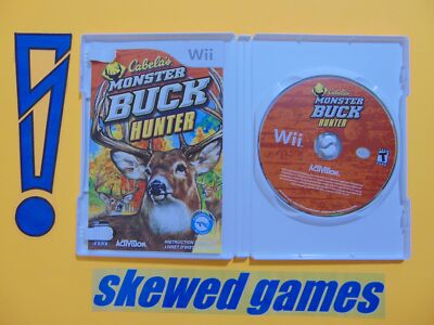 Cabelas Monster Buck Hunter - cib - Wii Nintendo
