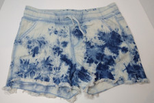 Girls Cat  Jack Denim Elastic Bleach Dyed Short L 10/12 EUC