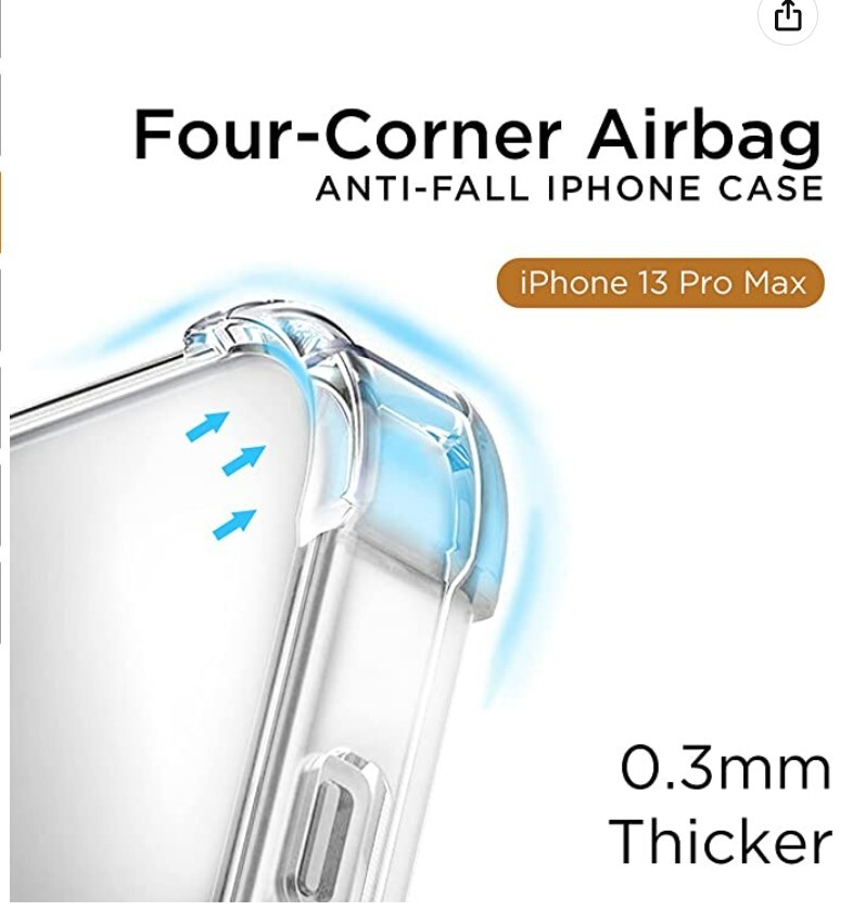 4youquality [4-in-1] Case For IPhone 13 Pro Max Case With [2-Pack 6 thumbnail image
