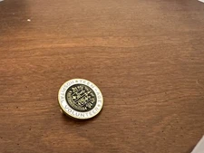 Vintage Teen-Age Hospital Volunteer Lapel Hat Pin Nisi Dominus Frustra Teenage