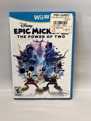 Epic Mickey 2: The Power Of Two (Nintendo Wii U, 2012) 0600
