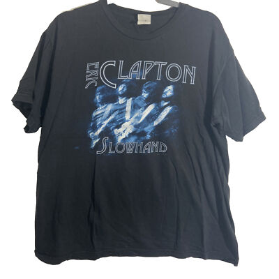 Vintage Eric Clapton Slow Hand 2001 Shirt Size XL