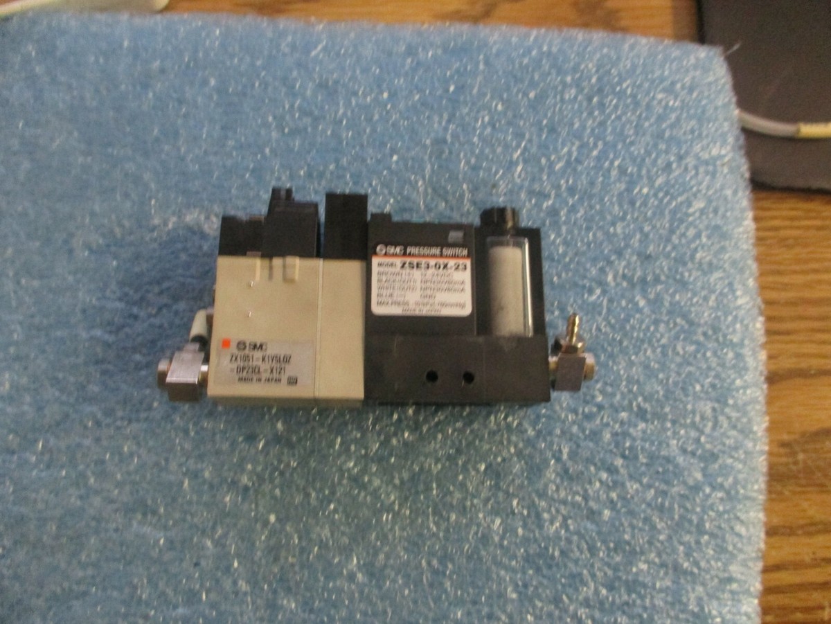 BL◯● 0sj38r1fl2.586eページ●◯ SMC Pneumatics: ZSE3-0X-23 Pressure Switch w/ ZX1051-K1Y5L0Z