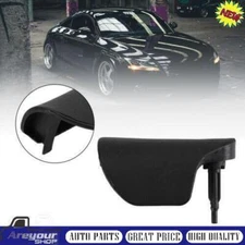 Black Hood Latch Release Handle Bonnet Lever For Audi Tt Mk2 2007-2014