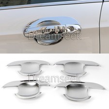 For 2013-2018 Ford Escape Kuga Chrome Door Handle Bowl Cavity Cup Cover Trim