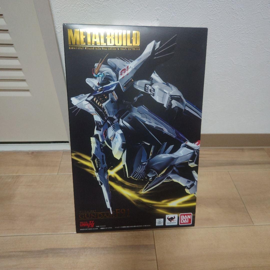 Metal Build Gundam F91 Mobile Suit Action Figure Bandai Tamashii Nations Japan