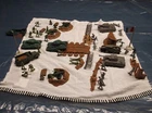 MARX BATTLEGROUND PLAY SET BATTLE SCENE