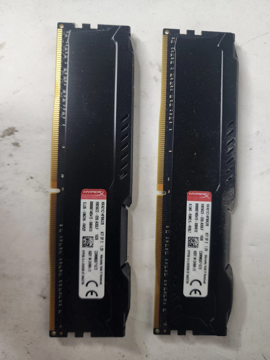 DDR4 SDRAM HyperX 8 GB Capacity per Module Memory (RAM) for sale