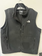 The North Face Men's WindWall True Black Full Zip Vest Size XL