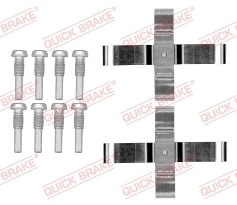 ZubehöRkit, Scheibenbremsbelag Quick Brake 109-0220-image