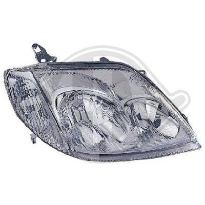 Hauptscheinwerfer Diederichs 6618080 für Toyota Rechts