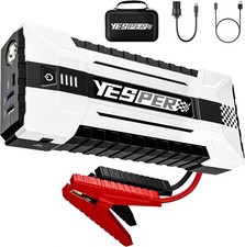 YESPER 4120A Jump Starter, 12V Car Battery Jumper Starter Portable All Gas, up