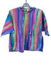 Vintage 80s Body Details Tie Dye T Shirt One Size Made In USA