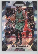 2017-18 Panini Prizm Blue Ice Prizm 7/99 Jae Crowder #196 3o8