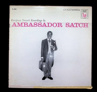 Louis Armstrong And His All-Stars Ambassador Satch 12'' LP 1956 CL 840 Jazz