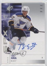 2022-23 SPx 2002-03 SPx Retro Lunar Waves Auto Torey Krug #R-43 Auto 1hc0