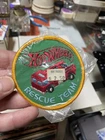 Vintage Mattel Hot Wheels Rescue Team Patch Iron On / Sew On In Package 1970s