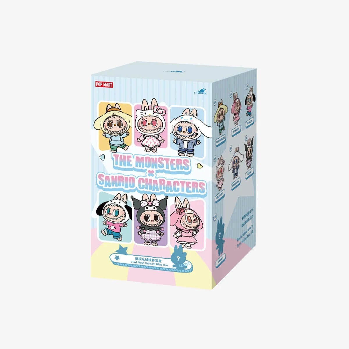 POP MART THE MONSTERS サンリオキャラクター ボックス Authentic Popmart Labubu Monsters Sanrio Characters Series Vinyl ぬいぐるみ