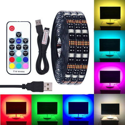 3 Meter Waterproof Super bright RGB USB LED Strip Colour Changeable Light